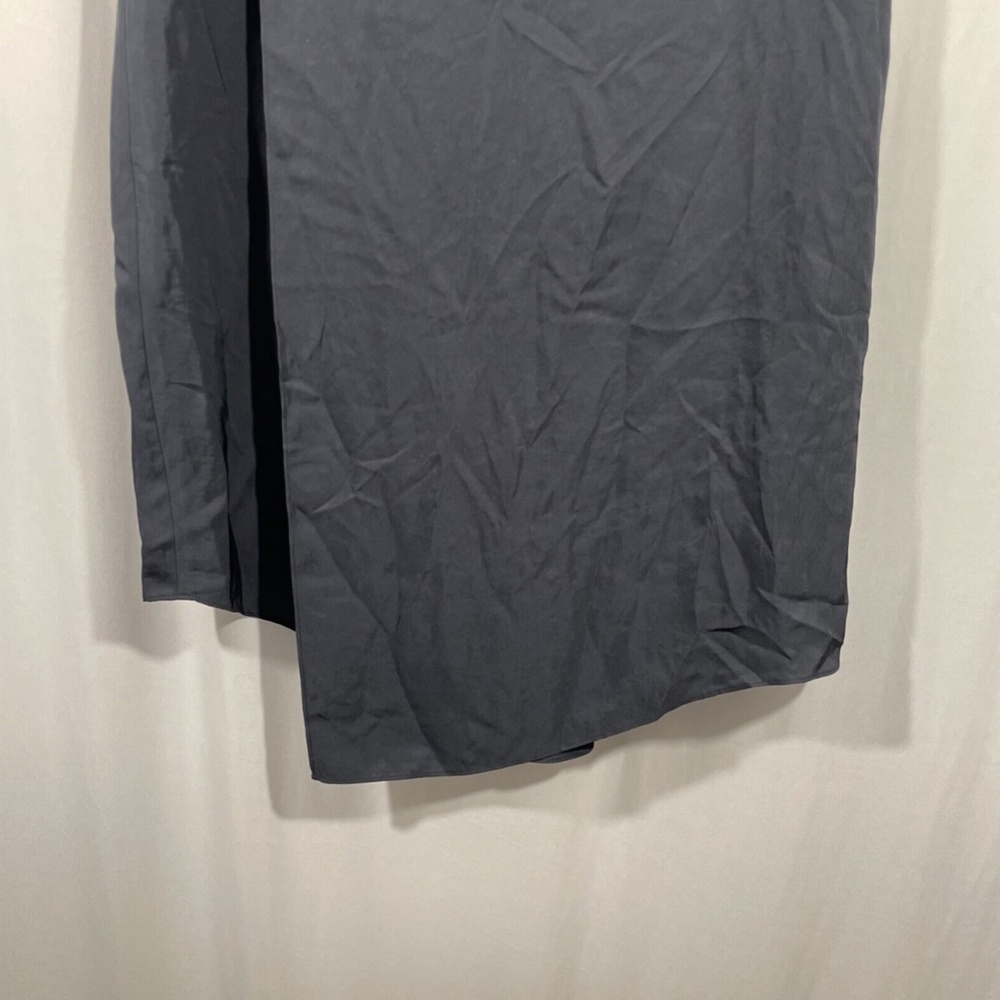 NWT $285 Vince [ 6 ] Wrap Midi Asymmetrical Skirt in Coastal‎ Blue - Picture 9 of 14